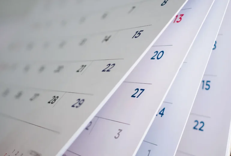 Company tax return deadlines